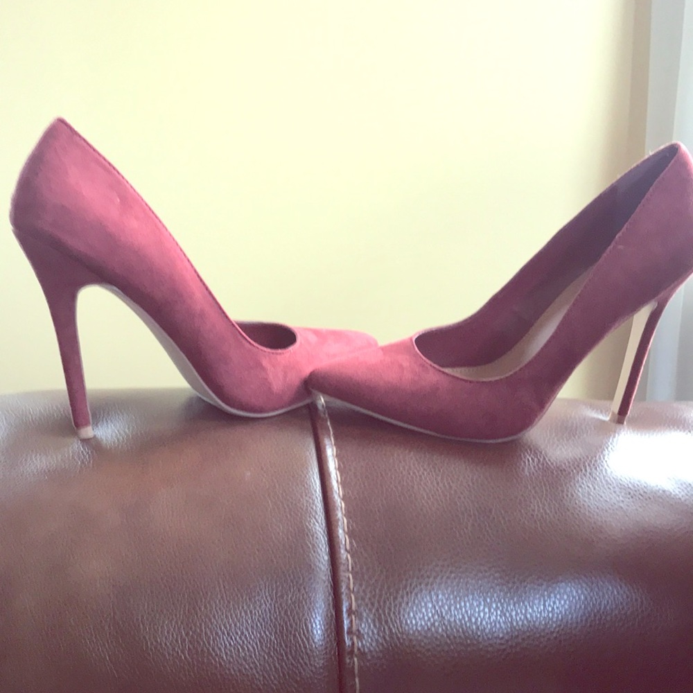 Burgundy Heels